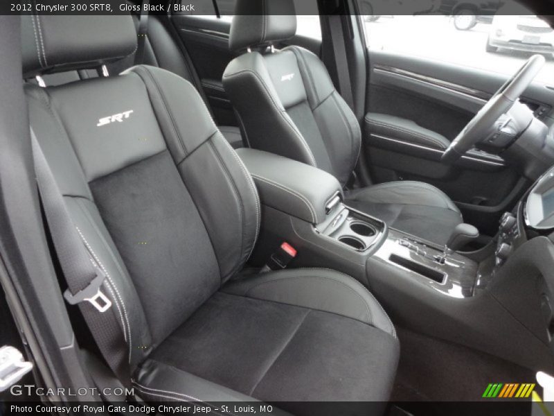  2012 300 SRT8 Black Interior