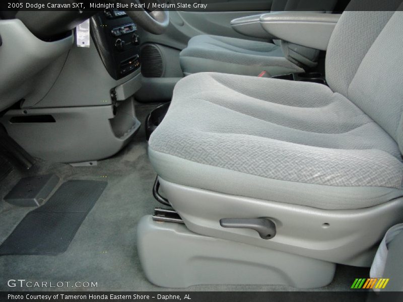 Midnight Blue Pearl / Medium Slate Gray 2005 Dodge Caravan SXT