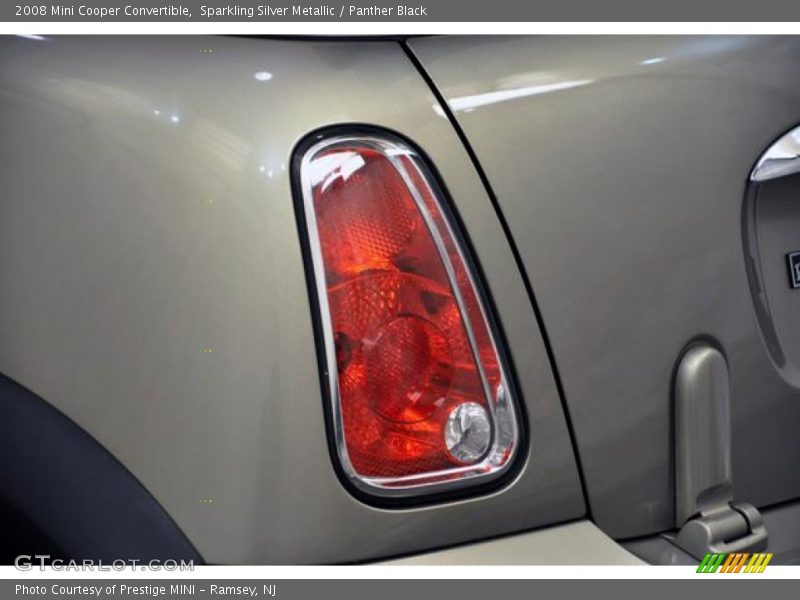 Sparkling Silver Metallic / Panther Black 2008 Mini Cooper Convertible