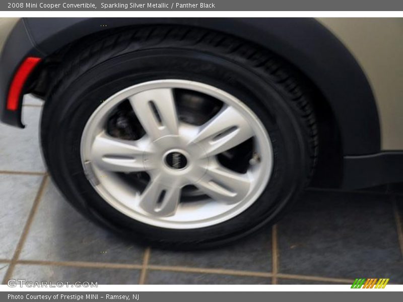 Sparkling Silver Metallic / Panther Black 2008 Mini Cooper Convertible