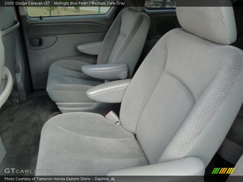 Midnight Blue Pearl / Medium Slate Gray 2005 Dodge Caravan SXT