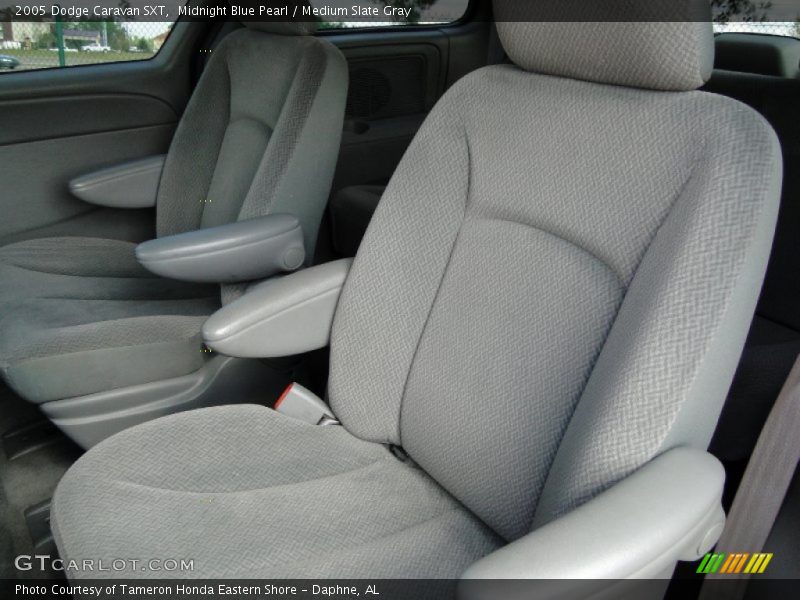 Midnight Blue Pearl / Medium Slate Gray 2005 Dodge Caravan SXT