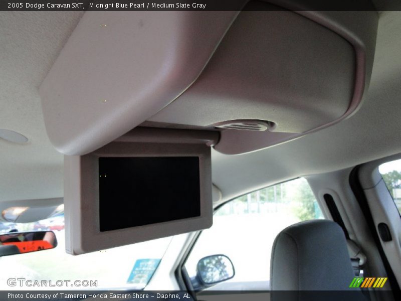 Midnight Blue Pearl / Medium Slate Gray 2005 Dodge Caravan SXT