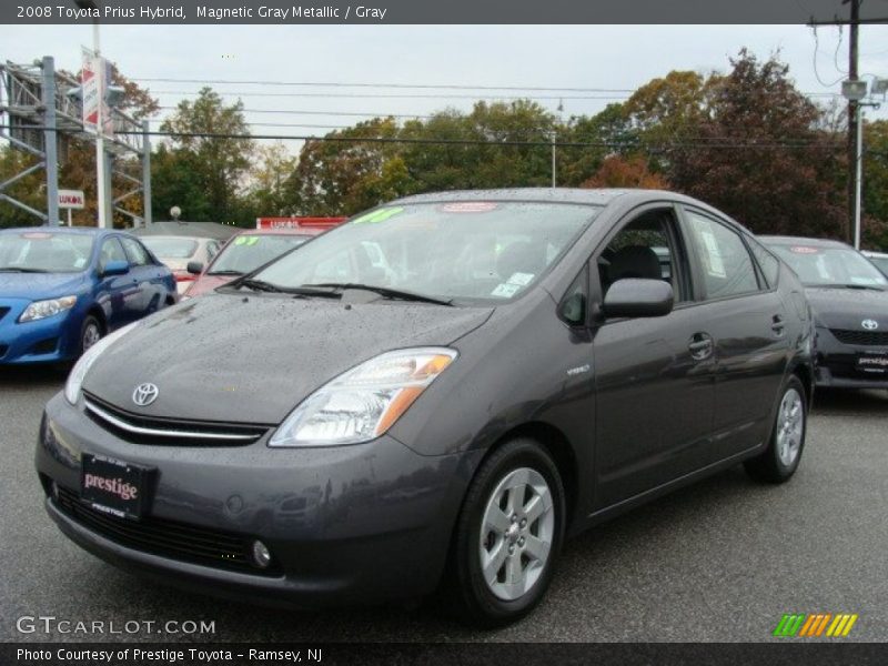 Magnetic Gray Metallic / Gray 2008 Toyota Prius Hybrid
