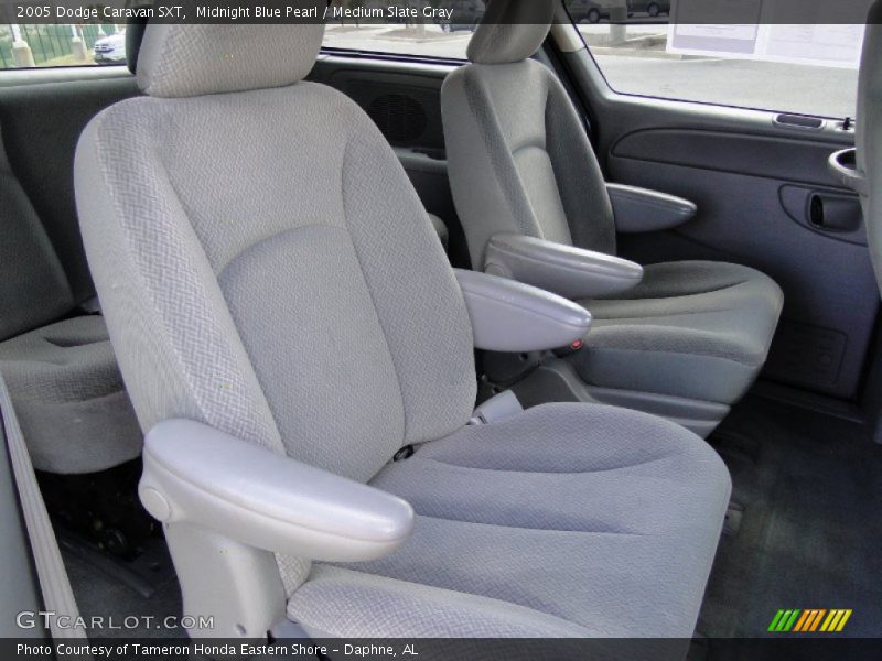 Midnight Blue Pearl / Medium Slate Gray 2005 Dodge Caravan SXT