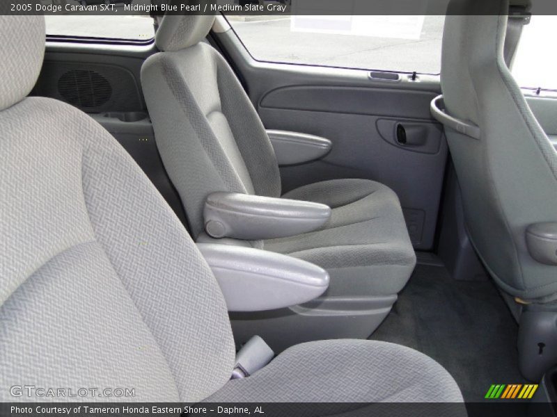 Midnight Blue Pearl / Medium Slate Gray 2005 Dodge Caravan SXT