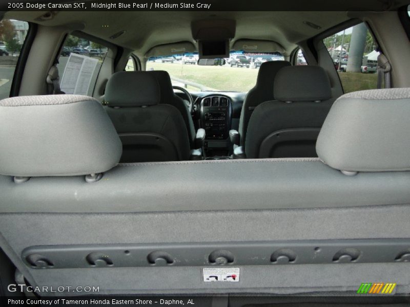 Midnight Blue Pearl / Medium Slate Gray 2005 Dodge Caravan SXT