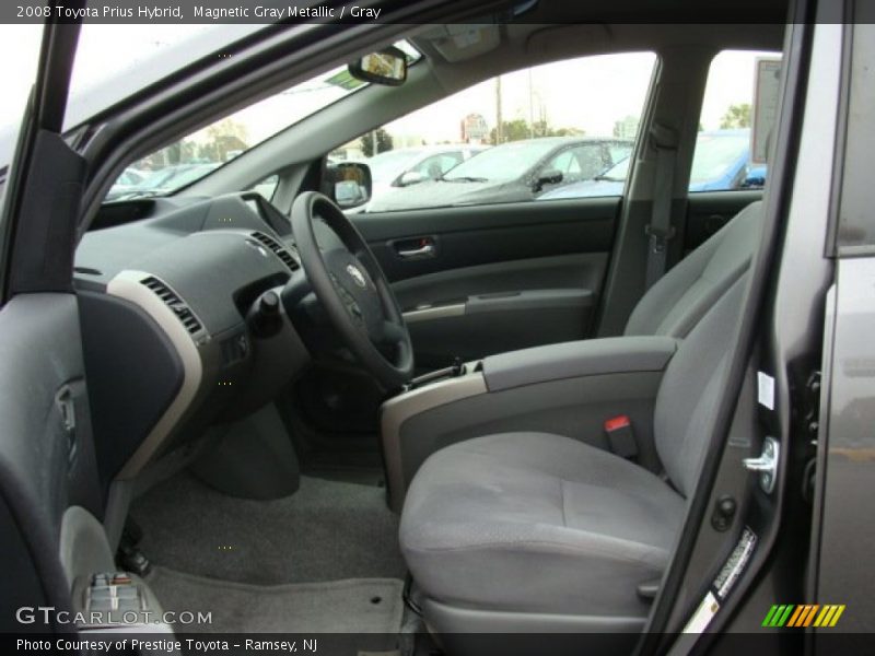 Magnetic Gray Metallic / Gray 2008 Toyota Prius Hybrid
