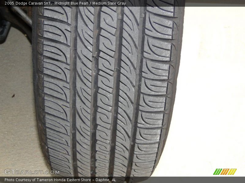 Midnight Blue Pearl / Medium Slate Gray 2005 Dodge Caravan SXT