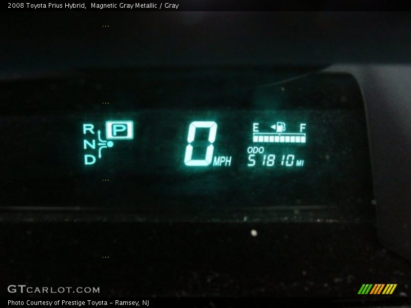 Magnetic Gray Metallic / Gray 2008 Toyota Prius Hybrid