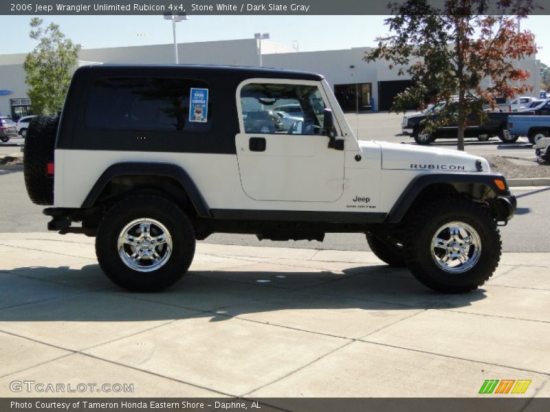 Stone White / Dark Slate Gray 2006 Jeep Wrangler Unlimited Rubicon 4x4