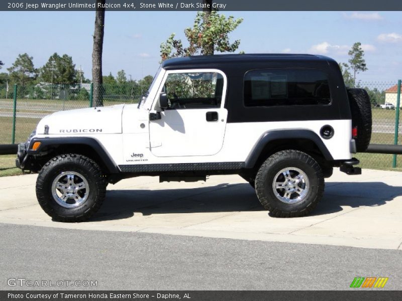 Stone White / Dark Slate Gray 2006 Jeep Wrangler Unlimited Rubicon 4x4