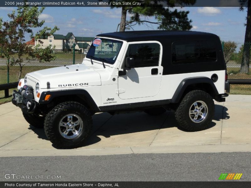 Stone White / Dark Slate Gray 2006 Jeep Wrangler Unlimited Rubicon 4x4