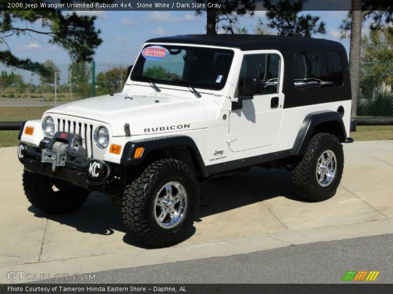 Stone White / Dark Slate Gray 2006 Jeep Wrangler Unlimited Rubicon 4x4