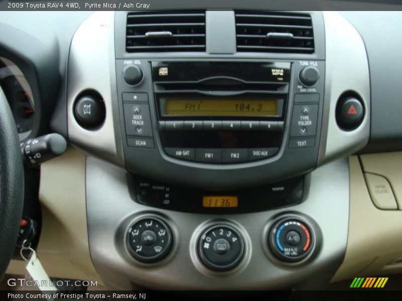 Pyrite Mica / Ash Gray 2009 Toyota RAV4 4WD