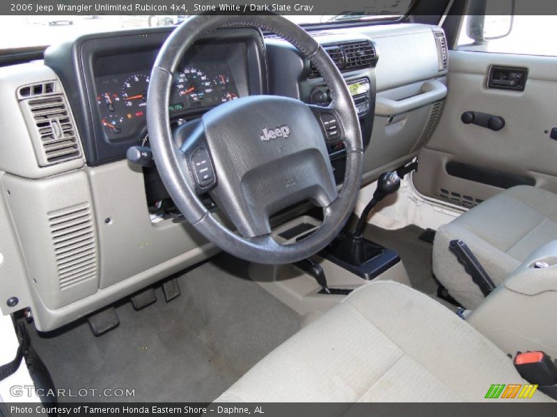  2006 Wrangler Unlimited Rubicon 4x4 Dark Slate Gray Interior