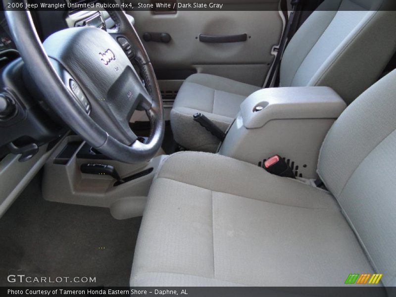 Stone White / Dark Slate Gray 2006 Jeep Wrangler Unlimited Rubicon 4x4