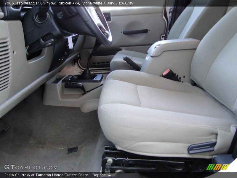 Stone White / Dark Slate Gray 2006 Jeep Wrangler Unlimited Rubicon 4x4