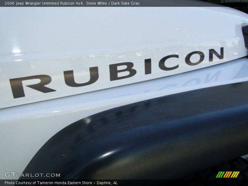  2006 Wrangler Unlimited Rubicon 4x4 Logo
