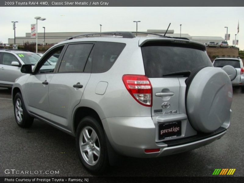 Classic Silver Metallic / Ash Gray 2009 Toyota RAV4 4WD