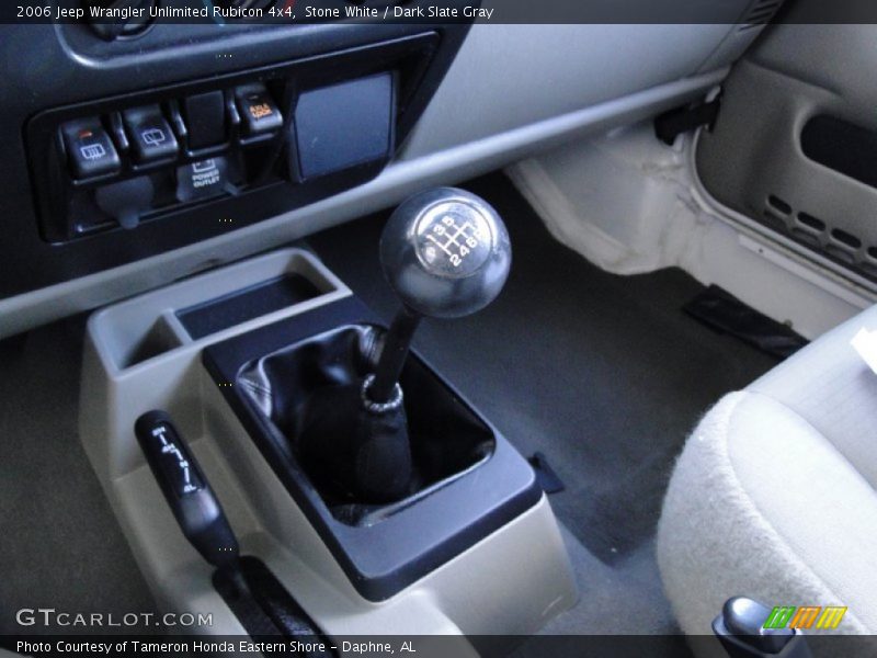  2006 Wrangler Unlimited Rubicon 4x4 4 Speed Automatic Shifter