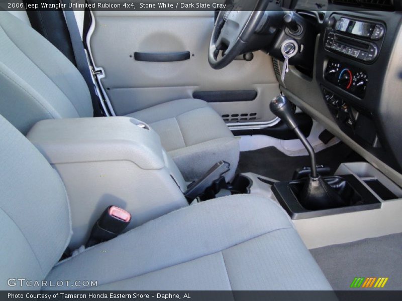 Stone White / Dark Slate Gray 2006 Jeep Wrangler Unlimited Rubicon 4x4