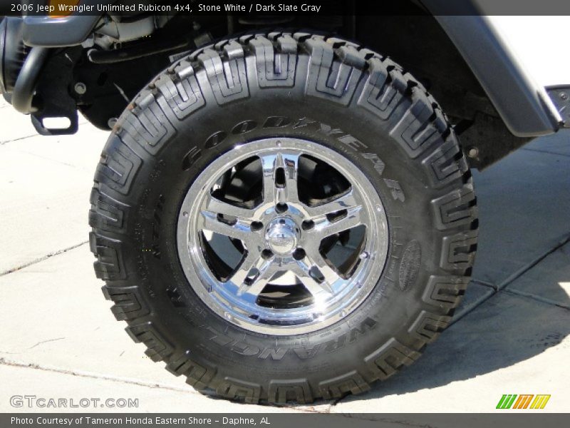 Custom Wheels of 2006 Wrangler Unlimited Rubicon 4x4