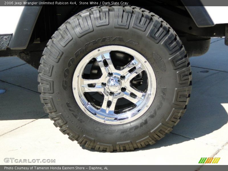 Custom Wheels of 2006 Wrangler Unlimited Rubicon 4x4