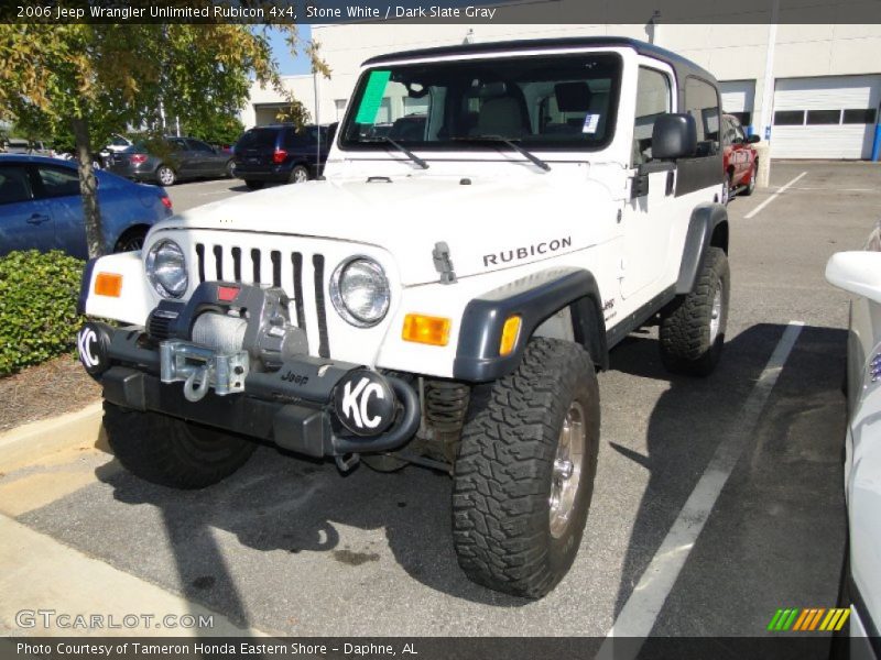 Stone White / Dark Slate Gray 2006 Jeep Wrangler Unlimited Rubicon 4x4