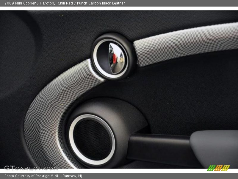 Chili Red / Punch Carbon Black Leather 2009 Mini Cooper S Hardtop
