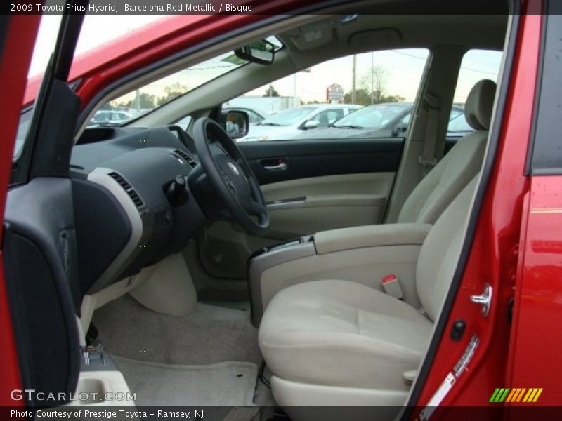 Barcelona Red Metallic / Bisque 2009 Toyota Prius Hybrid