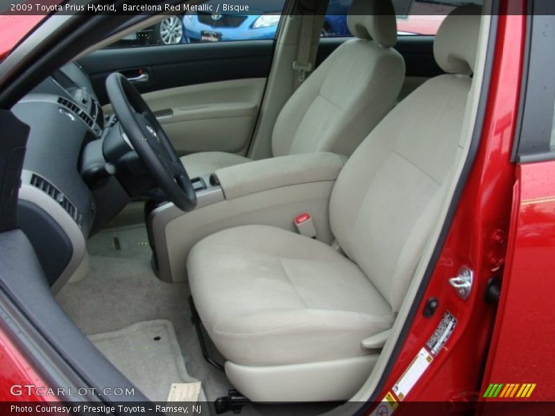 Barcelona Red Metallic / Bisque 2009 Toyota Prius Hybrid