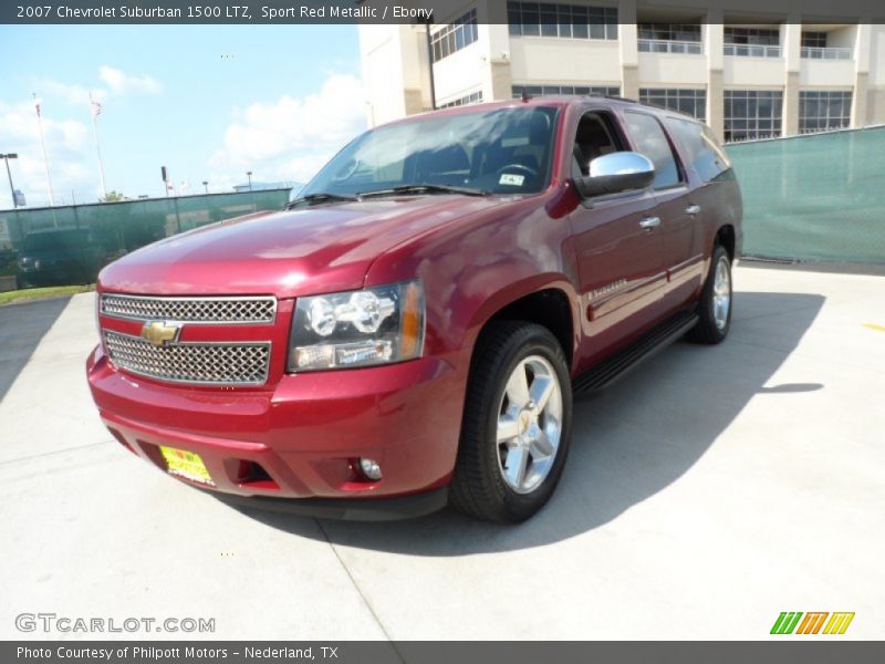 Sport Red Metallic / Ebony 2007 Chevrolet Suburban 1500 LTZ