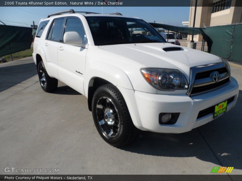 Natural White / Dark Charcoal 2006 Toyota 4Runner Sport Edition