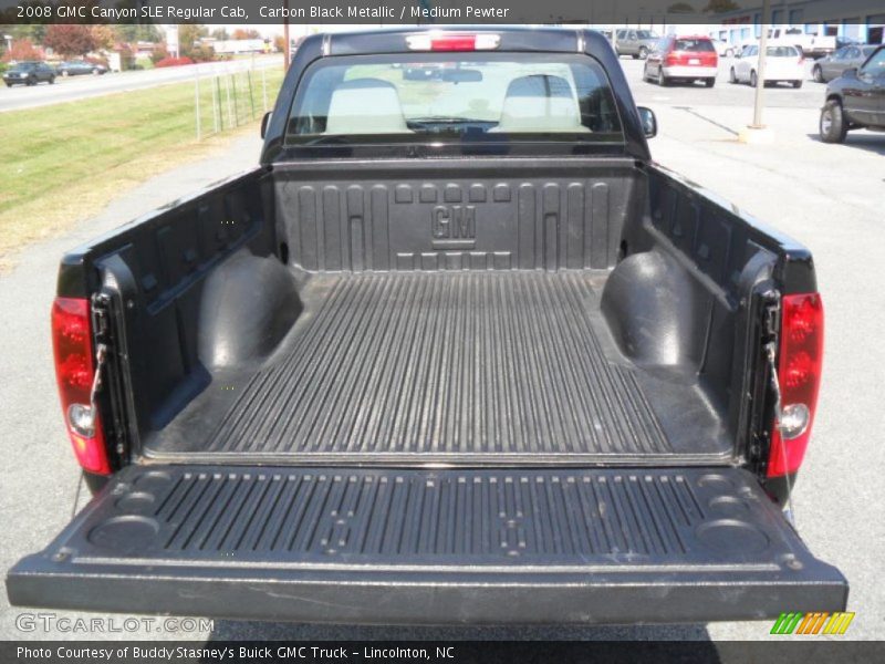 Carbon Black Metallic / Medium Pewter 2008 GMC Canyon SLE Regular Cab