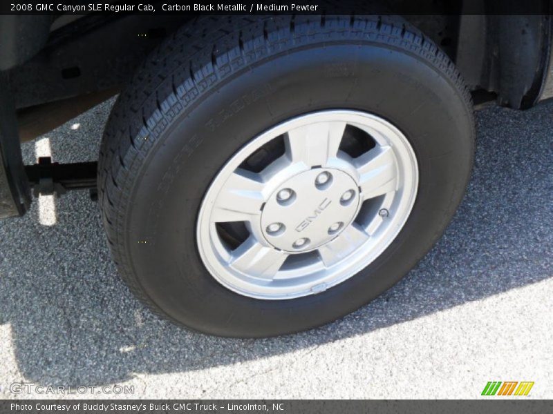 Carbon Black Metallic / Medium Pewter 2008 GMC Canyon SLE Regular Cab