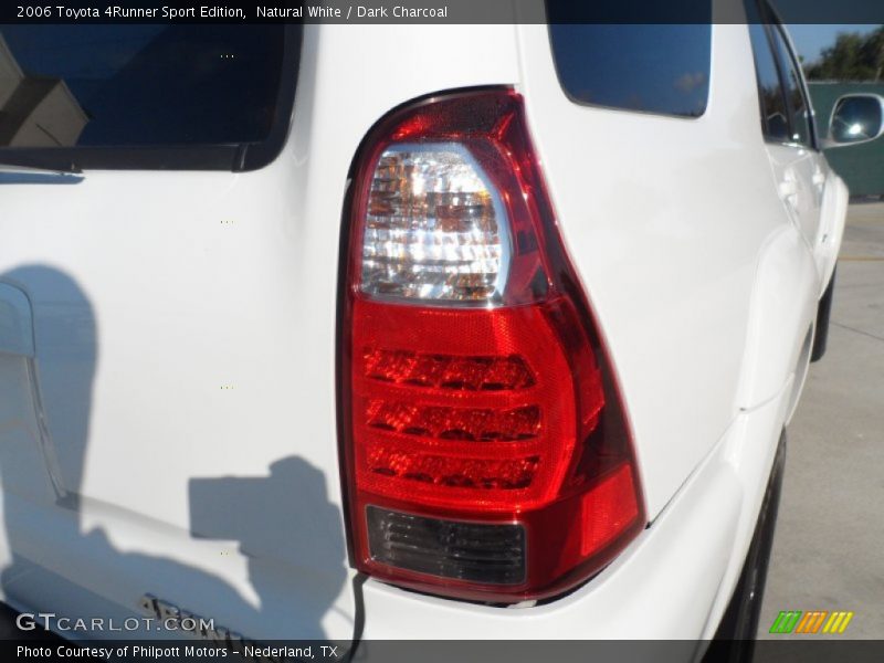 Natural White / Dark Charcoal 2006 Toyota 4Runner Sport Edition