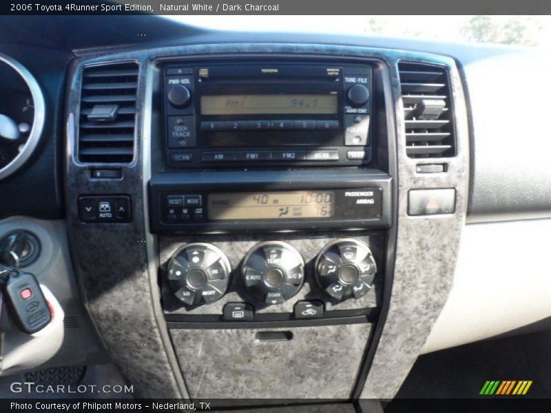 Natural White / Dark Charcoal 2006 Toyota 4Runner Sport Edition
