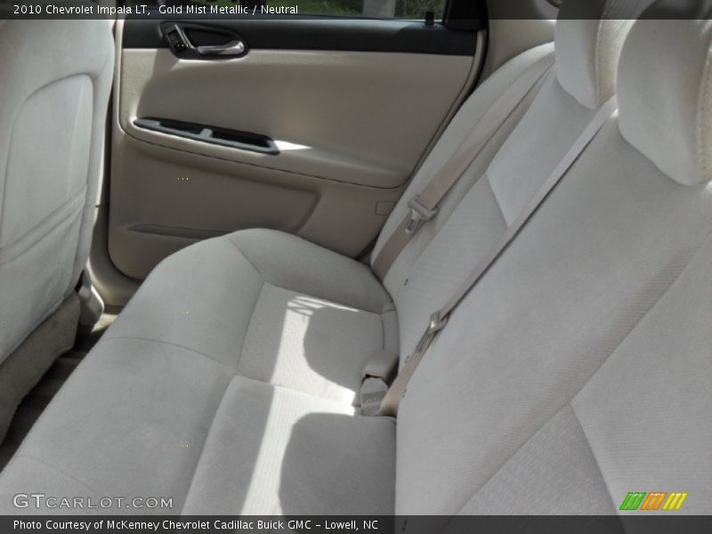 Gold Mist Metallic / Neutral 2010 Chevrolet Impala LT