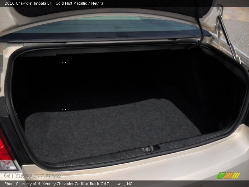Gold Mist Metallic / Neutral 2010 Chevrolet Impala LT