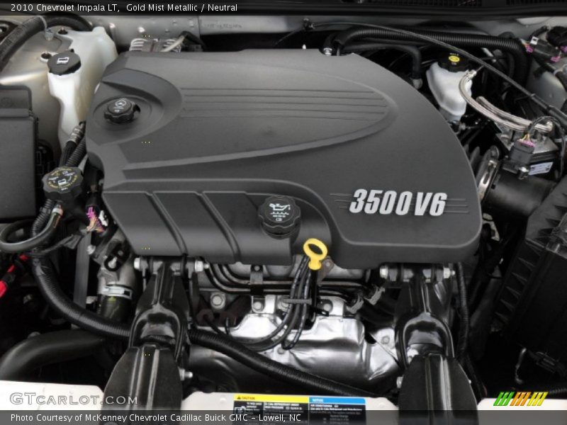 Gold Mist Metallic / Neutral 2010 Chevrolet Impala LT