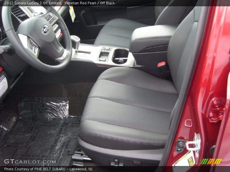 Venetian Red Pearl / Off Black 2012 Subaru Legacy 3.6R Limited