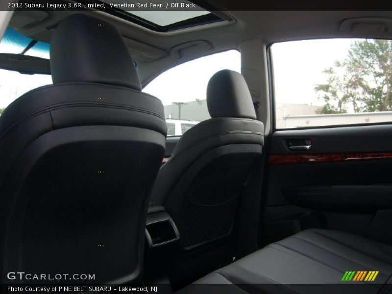 Venetian Red Pearl / Off Black 2012 Subaru Legacy 3.6R Limited