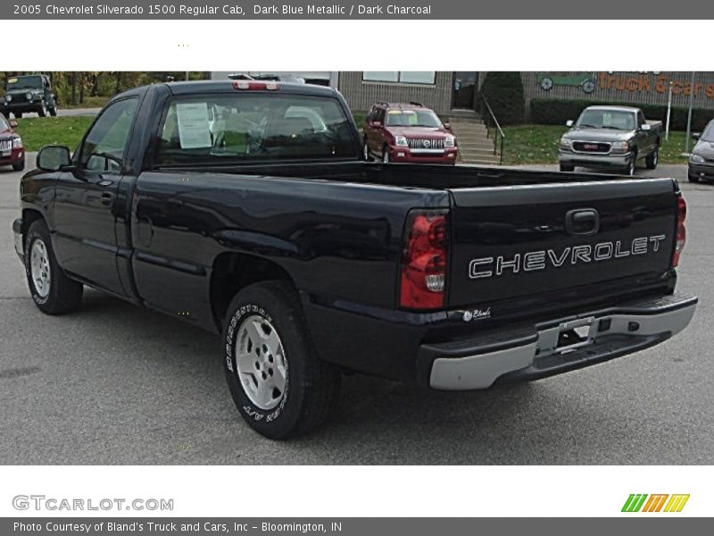 Dark Blue Metallic / Dark Charcoal 2005 Chevrolet Silverado 1500 Regular Cab