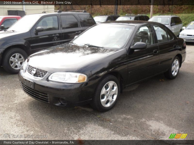 Blackout / Stone Gray 2003 Nissan Sentra GXE