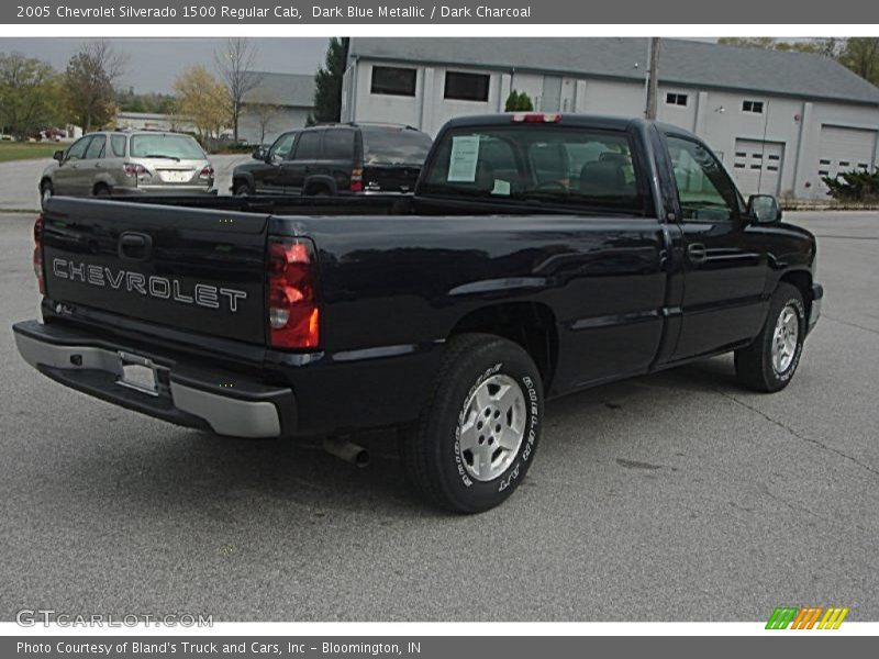 Dark Blue Metallic / Dark Charcoal 2005 Chevrolet Silverado 1500 Regular Cab