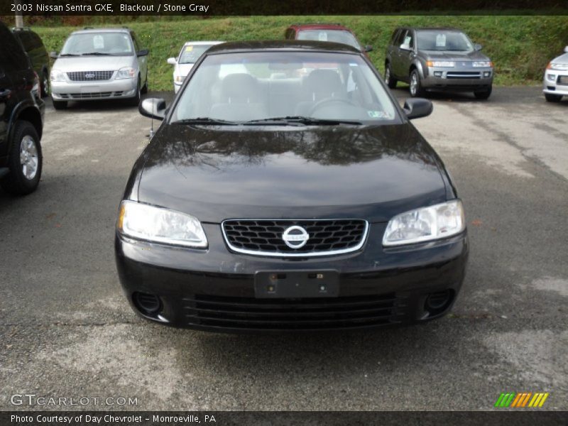 Blackout / Stone Gray 2003 Nissan Sentra GXE