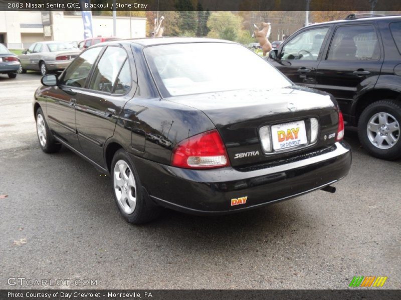 Blackout / Stone Gray 2003 Nissan Sentra GXE