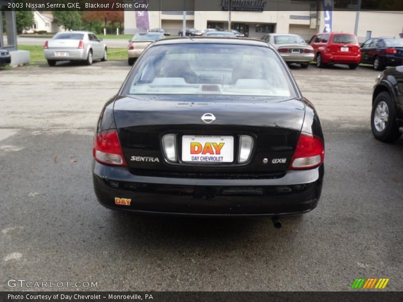 Blackout / Stone Gray 2003 Nissan Sentra GXE