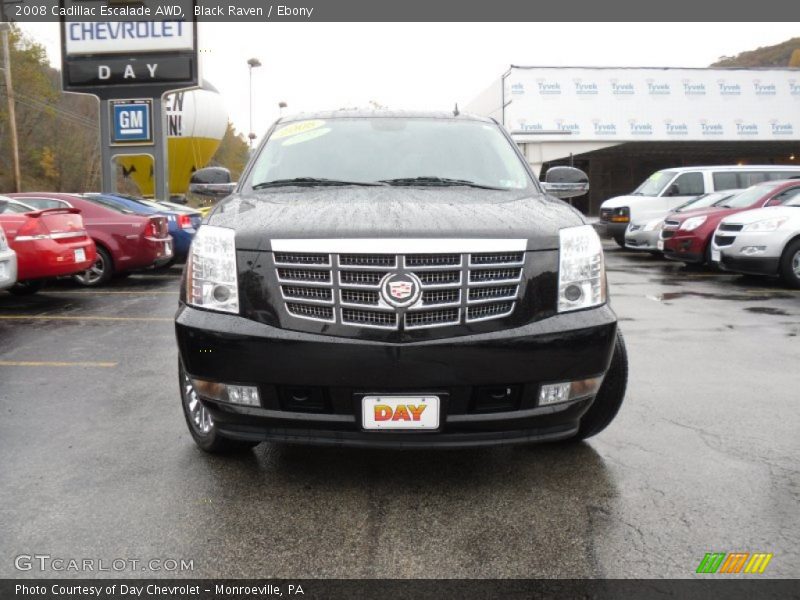 Black Raven / Ebony 2008 Cadillac Escalade AWD
